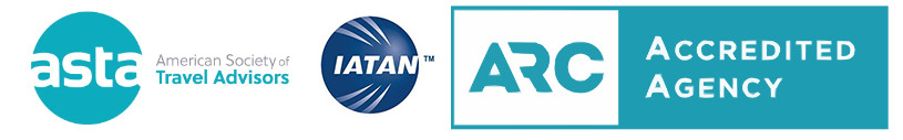 Transcendent Travel are members of IATAN, ASTA and ARC